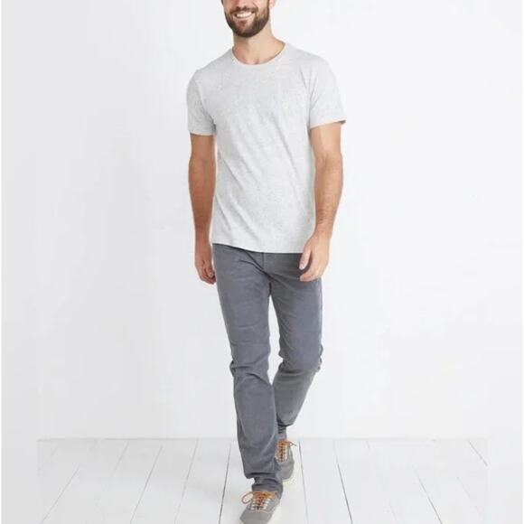 Marine Layer Men’s Cambridge Corduroys in Wolf Grey 32x32 - Picture 1 of 5